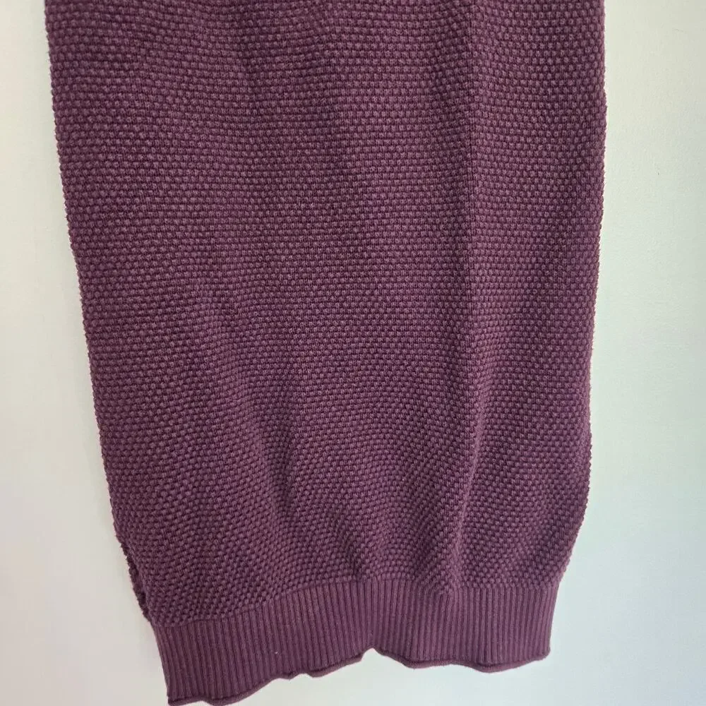 Free People Beach Womens Hailee Knit Midi Skirt Waffle Sweater Comfortable Small